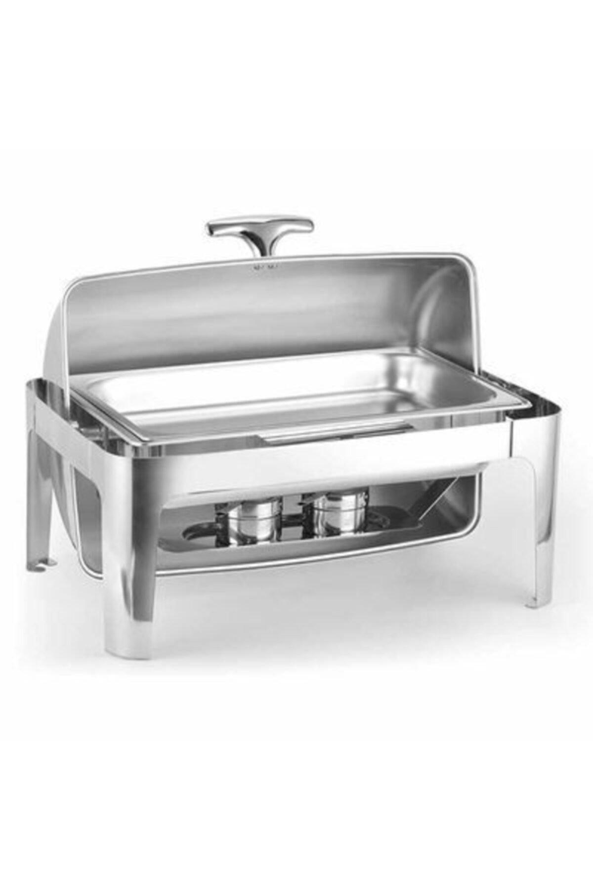 Elektrikli Roll Top Kapaklı Chafing Dish Reşo